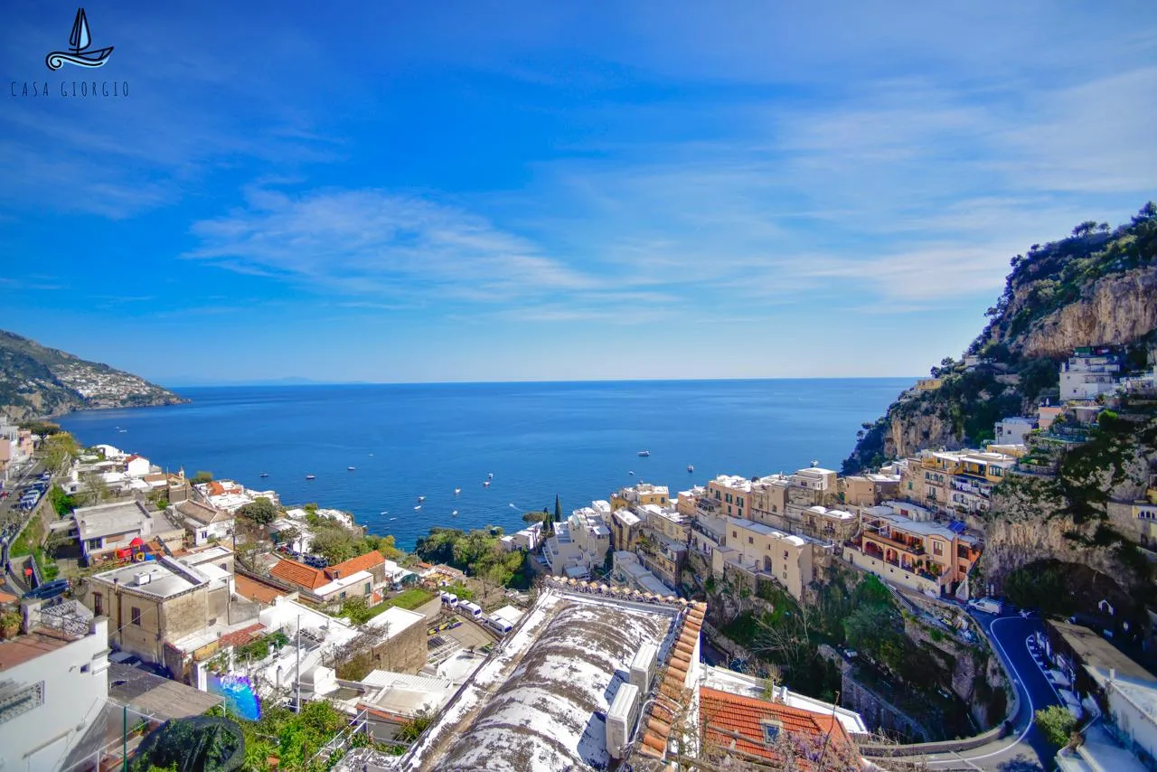 Panoramic sea view from Casa Giorgio